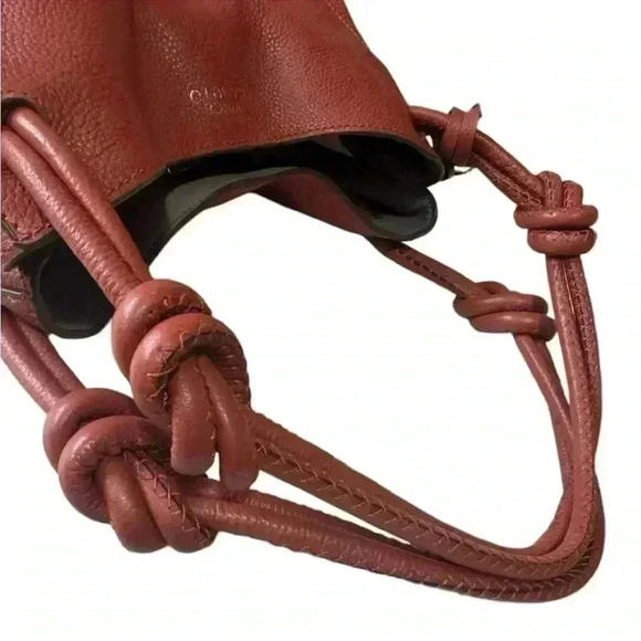 VINCE CAMUTO pebbled leather shoulder bag VV-BRANN-TO Moroccan clay - Picture 7 of 16